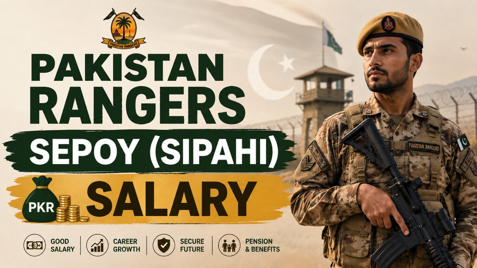 Pakistan Rangers Ranks and Salary 2026 Per Month [Latest]